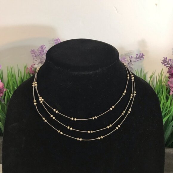 MULTILAYER  DURBAN SUNRISE STATEMENT  NECKLACE D2 - Picture 4 of 4